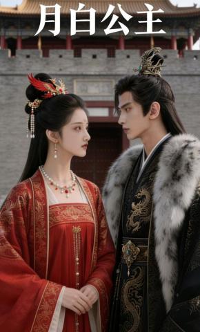 短剧《月白公主》海报