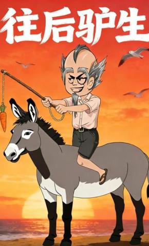 短剧《往后驴生》海报