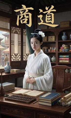 短剧《商道》海报