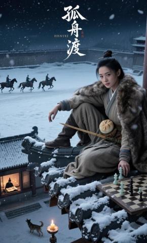 短剧《孤舟渡》海报