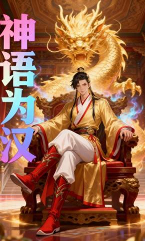 短剧《神语为汉》海报