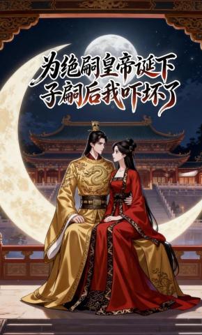 短剧《为绝嗣皇帝诞下子嗣后，我吓坏了》海报