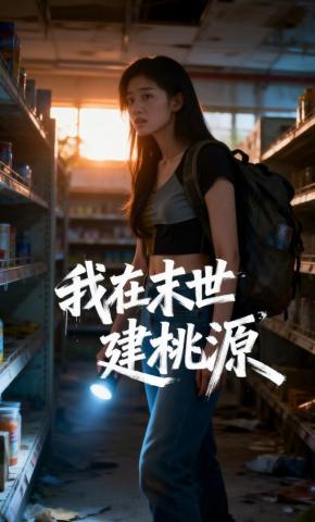 短剧《我在末世建桃源》海报