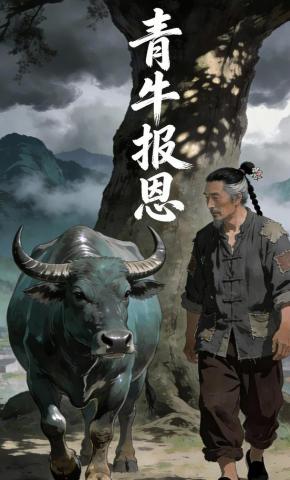 短剧《青牛报恩》海报