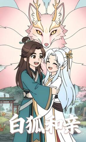 短剧《白狐和亲》海报