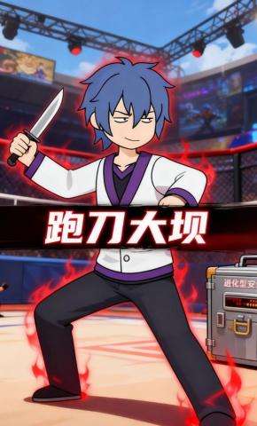 短剧《跑刀大坝》海报