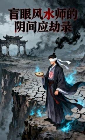 短剧《盲眼风水师的阴间应劫录》海报