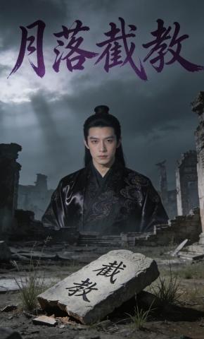 短剧《月落截教》海报