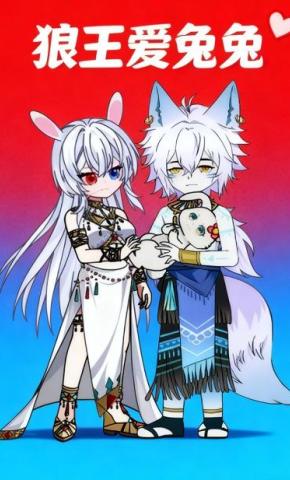 短剧《狼王爱兔兔》海报