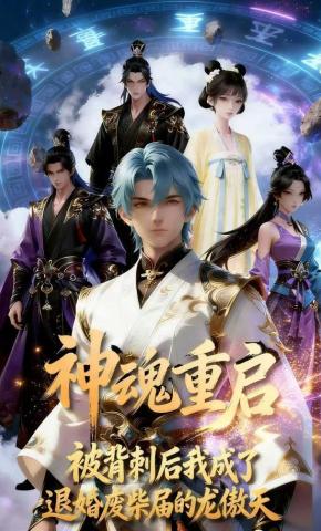 短剧《神魂重启被背刺后我成了退婚废柴界的龙傲天》海报