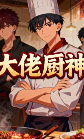 短剧《大佬厨神》海报