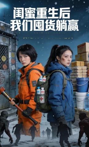 短剧《闺蜜重生后我们囤货躺赢》海报