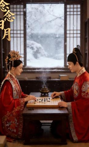 短剧《念念日月》海报