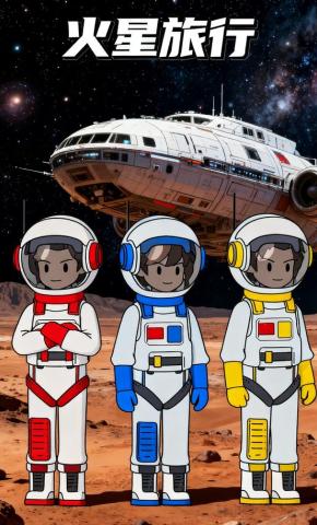 短剧《火星旅行》海报