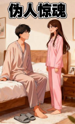 短剧《伪人惊魂》海报