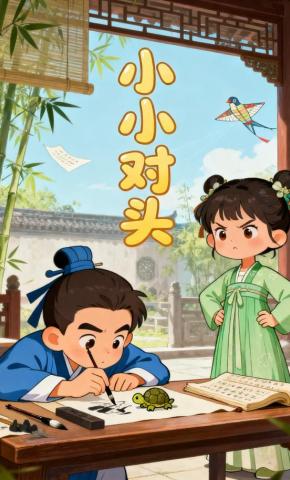 短剧《小小对头》海报