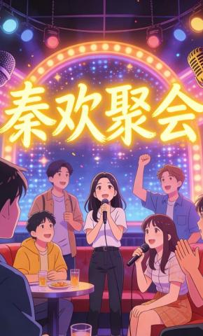 短剧《秦欢聚会》海报