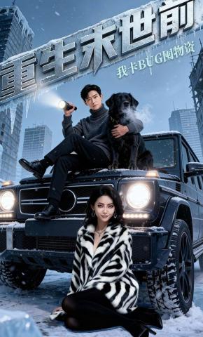 短剧《重生末世前，我卡BUG囤物资》海报