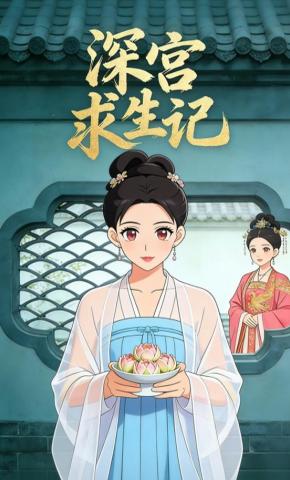 短剧《深宫求生记》海报