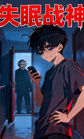 短剧《失眠战神》海报