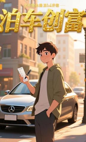 短剧《泊车创富》海报