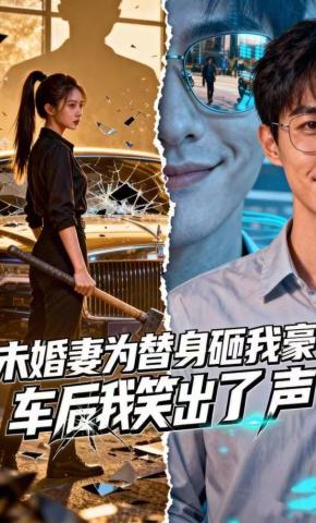 短剧《未婚妻为替身砸我豪车后我笑出了声》海报