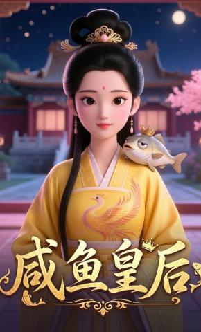 短剧《咸鱼皇后》海报