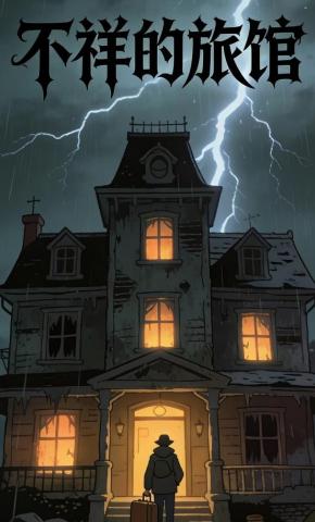 短剧《不祥的旅馆》海报