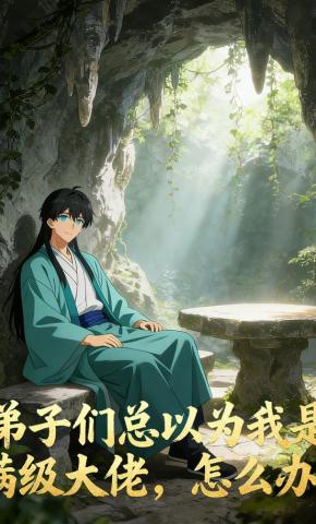 短剧《弟子们总以为我是满级大佬，怎么办？》海报