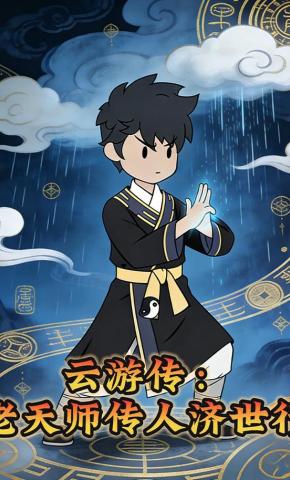 短剧《云游传：老天师传人济世行》海报