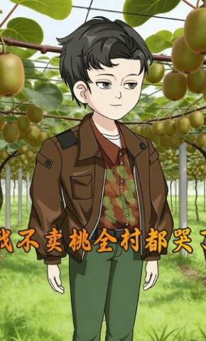 短剧《我不卖桃全村都哭了》海报