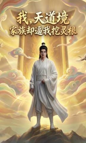 短剧《我，天道境，家族却逼我挖灵根》海报