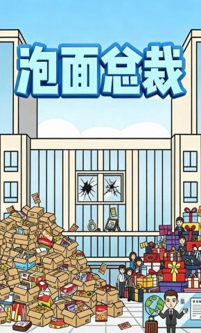 短剧《泡面总裁》海报