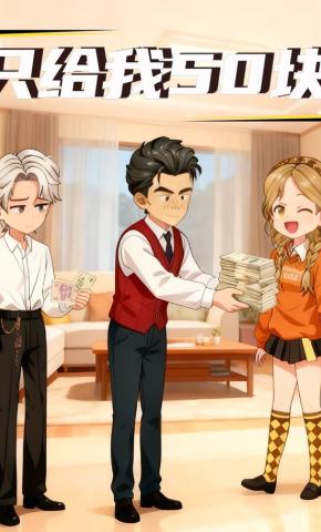 短剧《只给我50块》海报