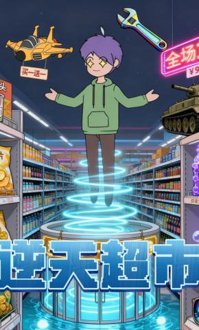 短剧《逆天超市》海报