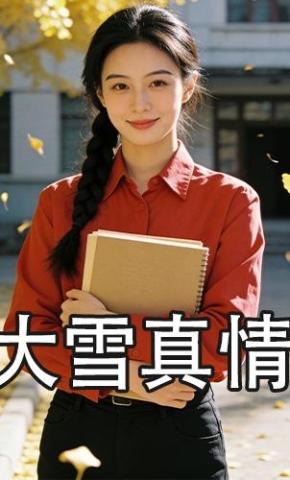 短剧《大雪真情》海报