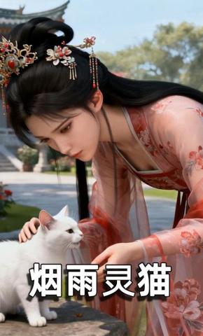 短剧《烟雨灵猫》海报