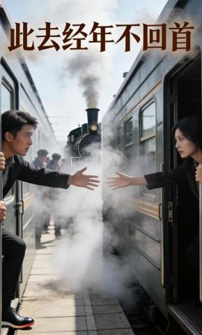 短剧《此去经年不回首》海报