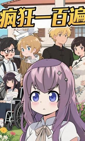 短剧《疯狂一百遍》海报