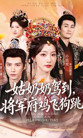 短剧《姑奶奶驾到，将军府鸡飞狗跳》海报