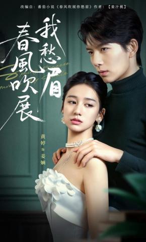 短剧《春风吹展我愁眉》海报