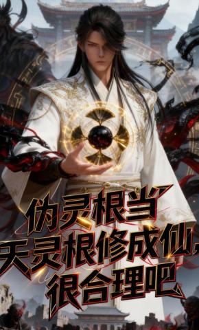 短剧《伪灵根当天灵根修成仙，很合理吧》海报