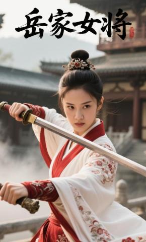 短剧《岳家女将》海报