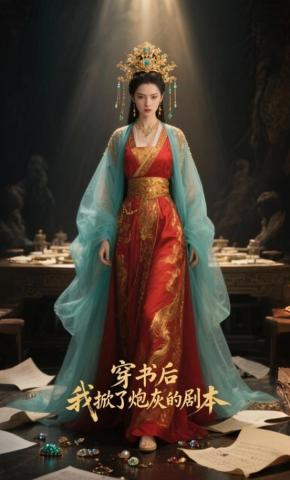 短剧《穿书后，我掀了炮灰的剧本》海报