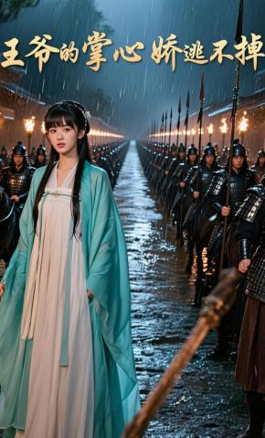 短剧《王爷的掌心娇逃不掉》海报