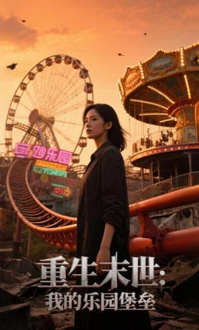 短剧《重生末世：我的乐园堡垒》海报