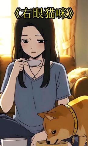 短剧《右眼猫咪》海报