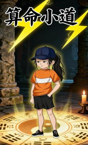短剧《算命小道》海报