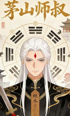 短剧《茅山师叔》海报