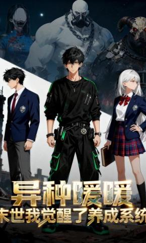 短剧《异种暖暖：末世我觉醒了养成系统》海报